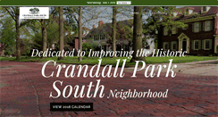 Desktop Screenshot of crandallparksouth.org