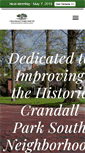 Mobile Screenshot of crandallparksouth.org