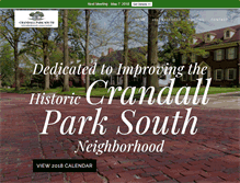 Tablet Screenshot of crandallparksouth.org
